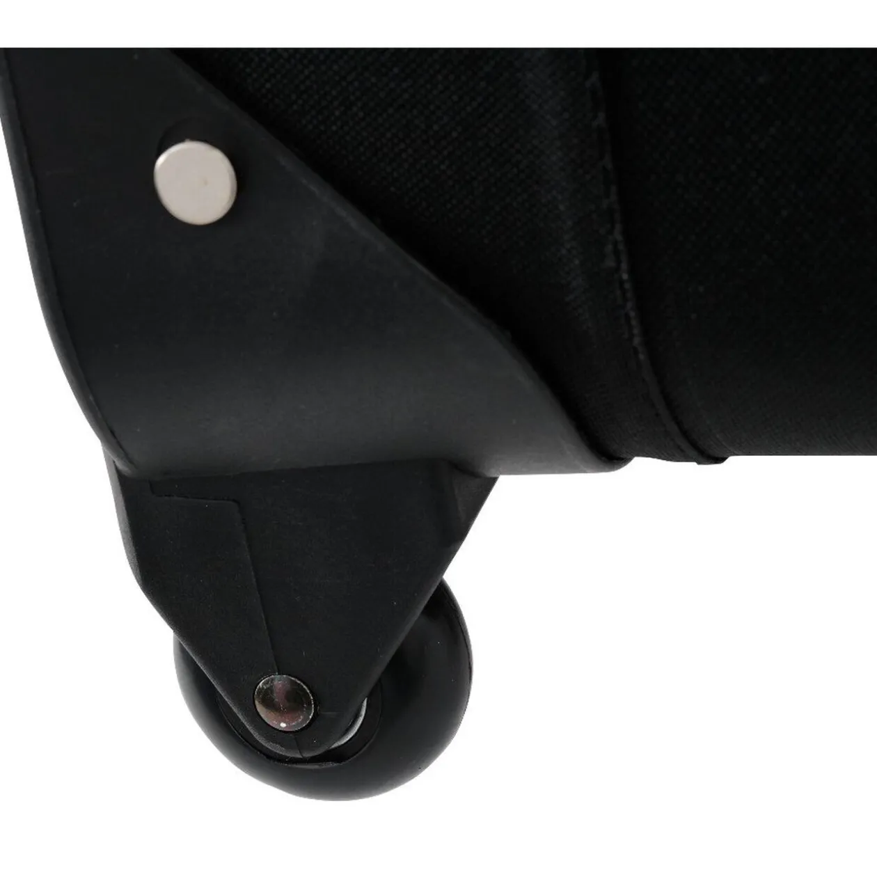 Valise trolley à roulette souple bleu marine L