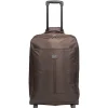 Valise trolley à roulettes marron 41 L
