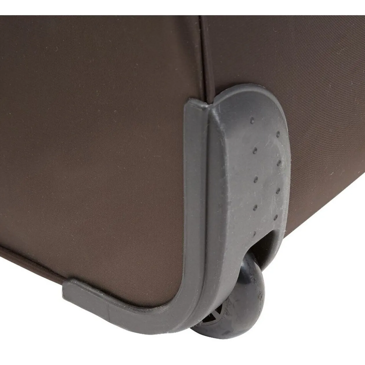 Valise trolley à roulettes marron 41 L