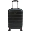 Valise trolley noir pvc