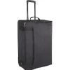 Valise trolley pliable noire