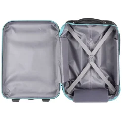 Valise trolley pliable ultra plate plastique rigide