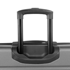 Valise trolley rigide 4 roues gris foncé L. 70 cm