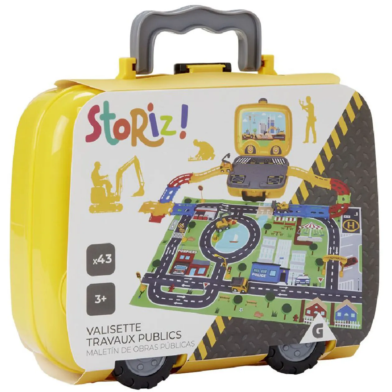 Valisette circuit + accessoires travaux public