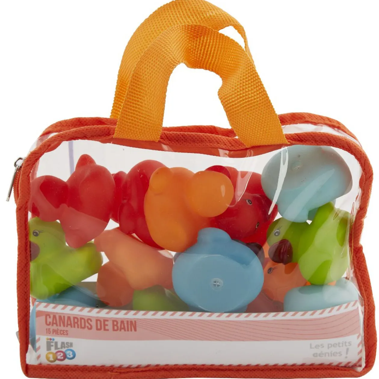 Valisette de 15 canards de bain