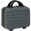 Vanity case rigide gris 31x17xH31cm 11,5L