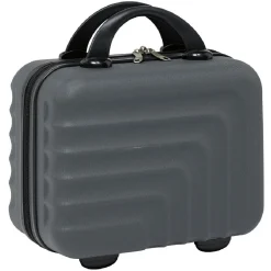 Vanity case rigide gris 31x17xH31cm 11,5L