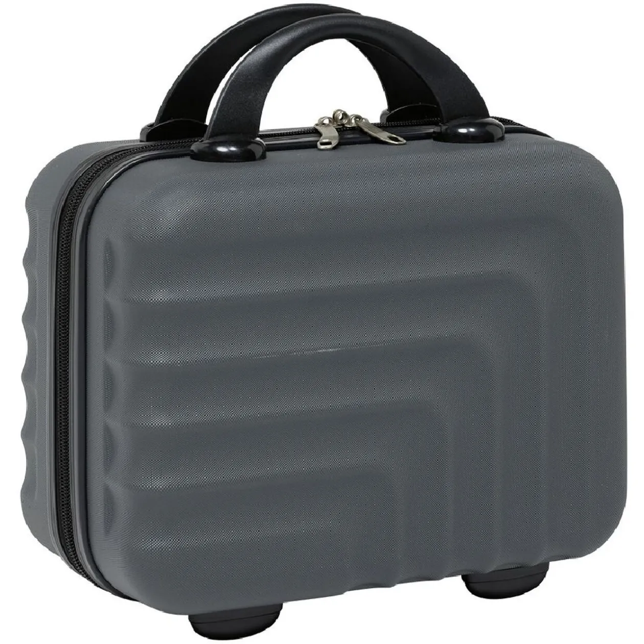 Vanity case rigide gris 31x17xH31cm 11,5L