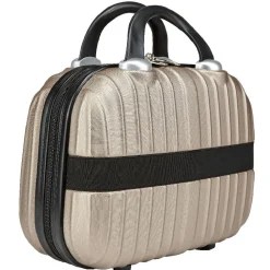 Vanity rectangulaire dorée