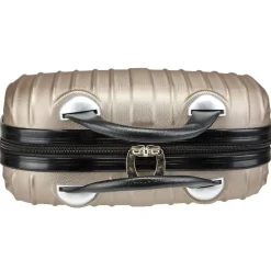 Vanity rectangulaire dorée