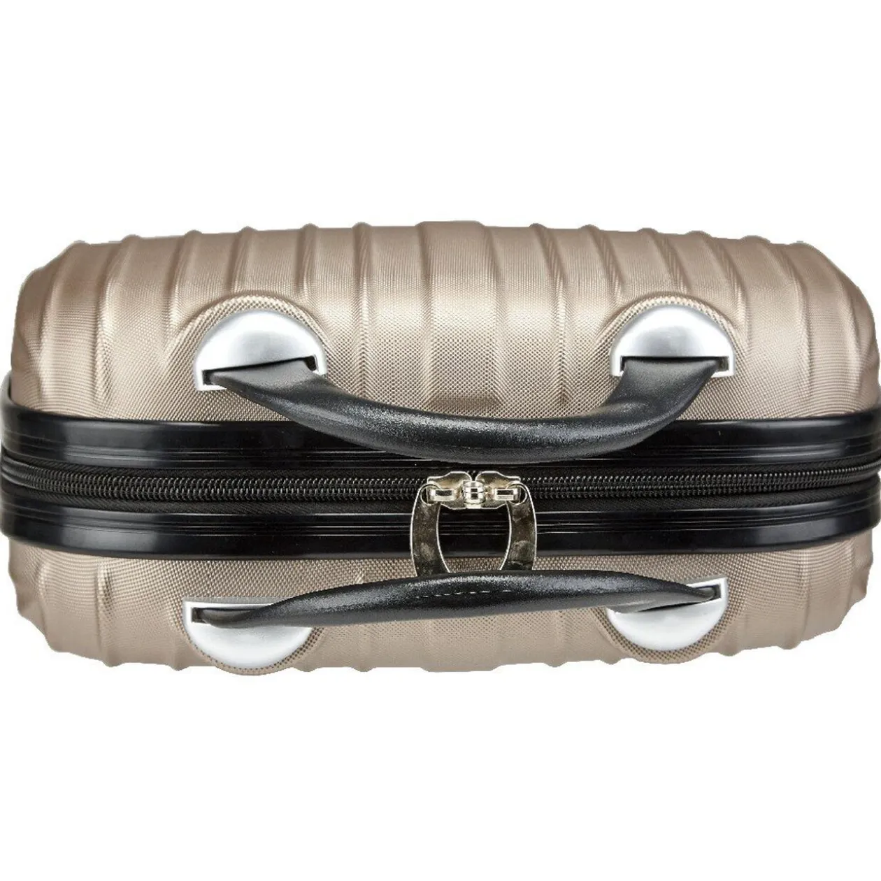 Vanity rectangulaire dorée