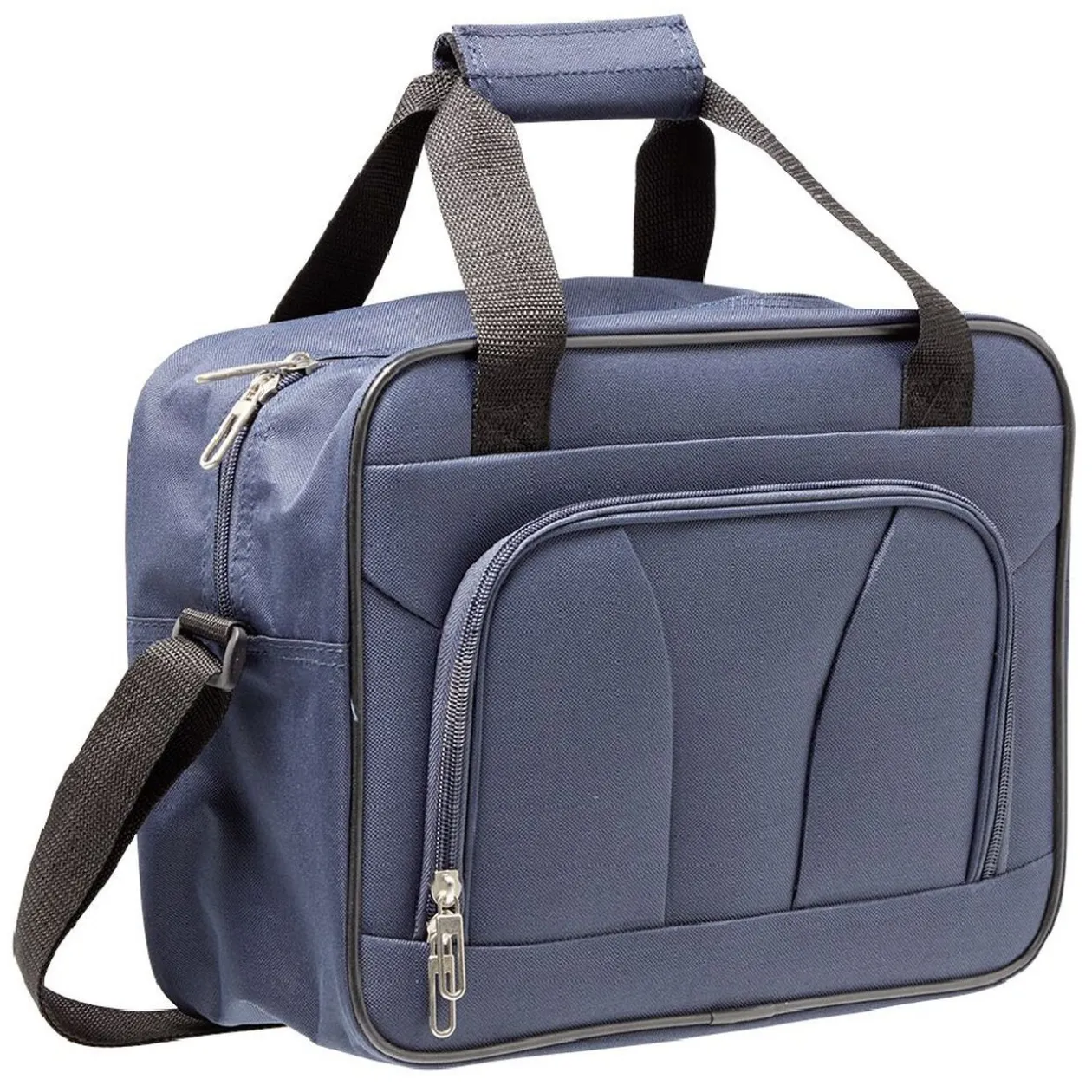 Vanity souple bleu H.27 cm