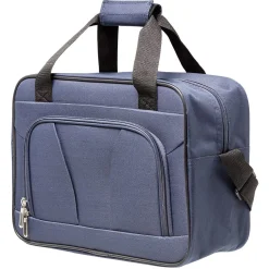 Vanity souple bleu H.27 cm