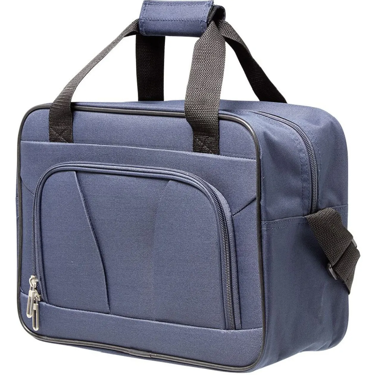 Vanity souple bleu H.27 cm