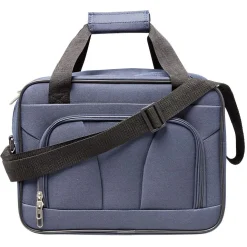 Vanity souple bleu H.27 cm