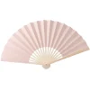 Éventail en bambou et papier 3 coloris