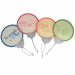 Éventail pliable de poche