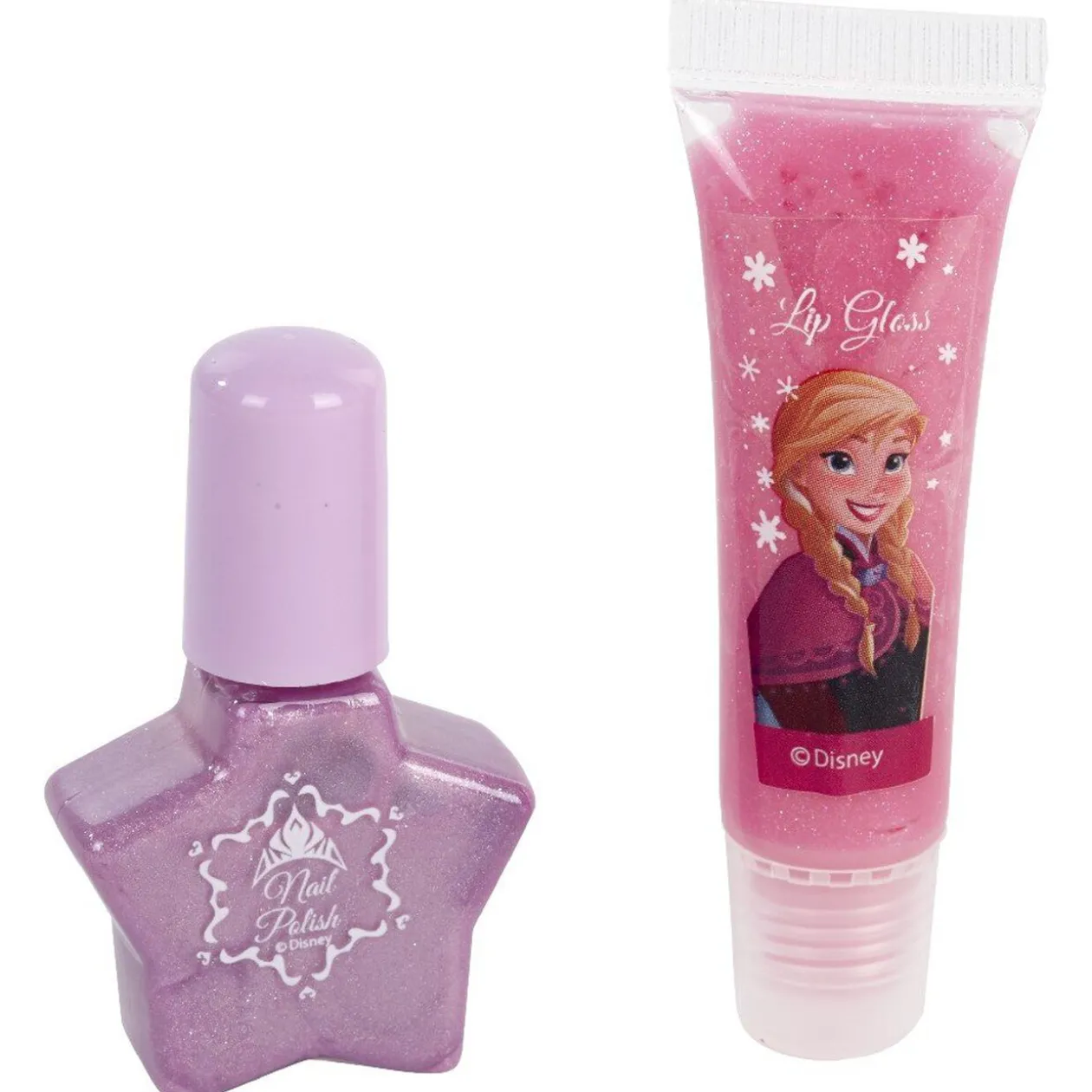 Vernis à ongles et brillant à lèvres Reine des neiges