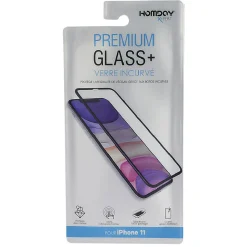Verre trempé incurvé pour Iphone 11 transparent