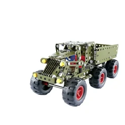 Véhicule à construire en métal