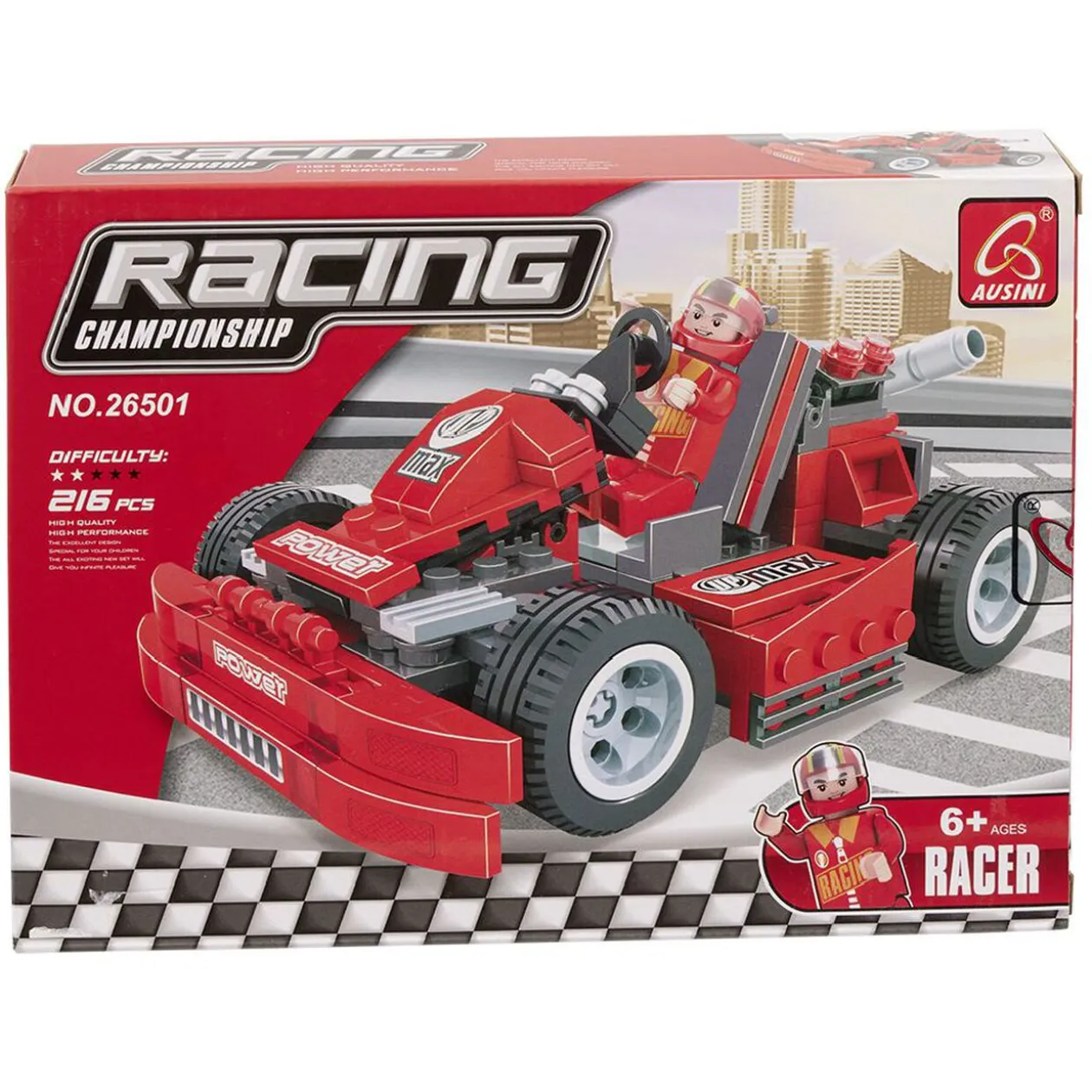 Véhicule à contruire en briques