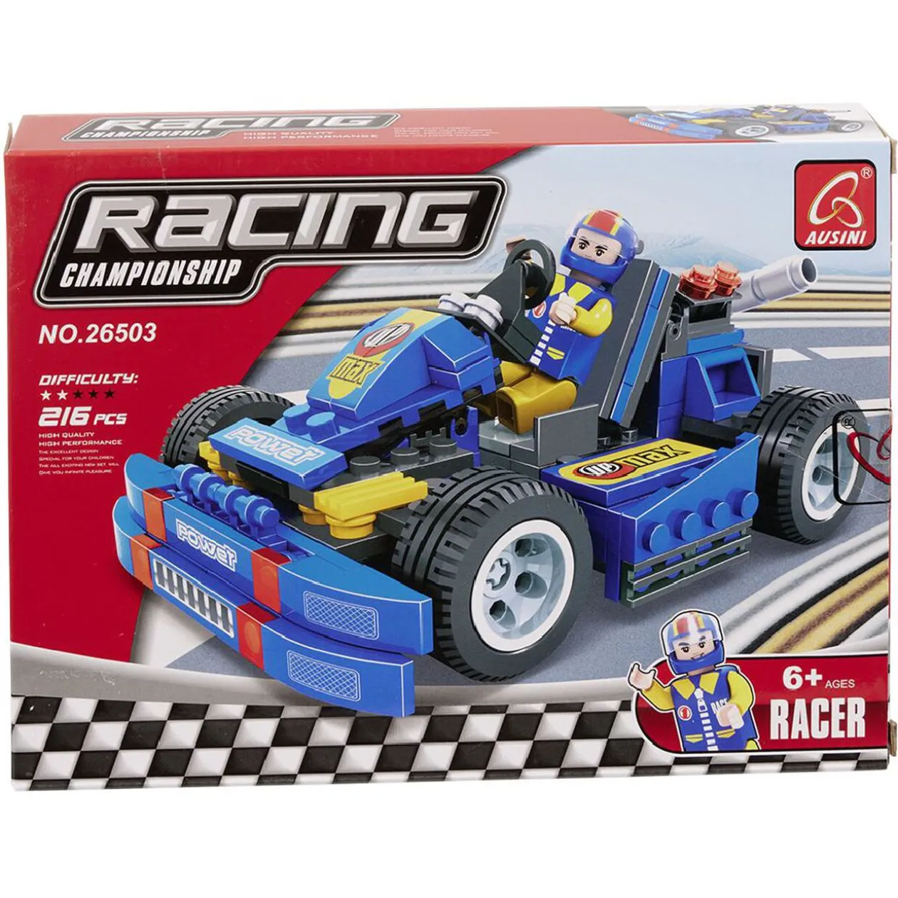 Véhicule à contruire en briques