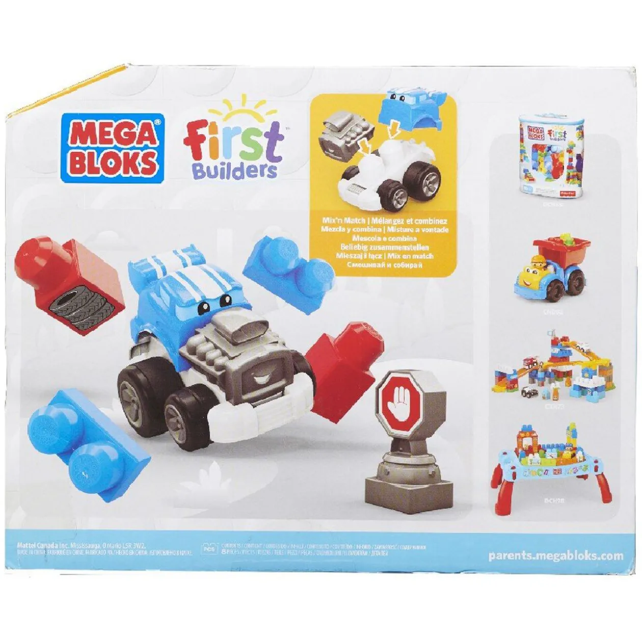 Véhicule à friction Méga blocks Fisher Price Sam le rapide