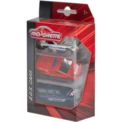 Véhicule collection majorette multicolore métal x3