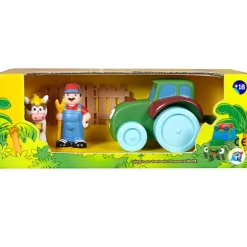 Véhicule et figurine ferme ou savane