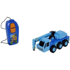 Véhicule radiocommandé Bob Le Bricoleur grue bleu L20 cm
