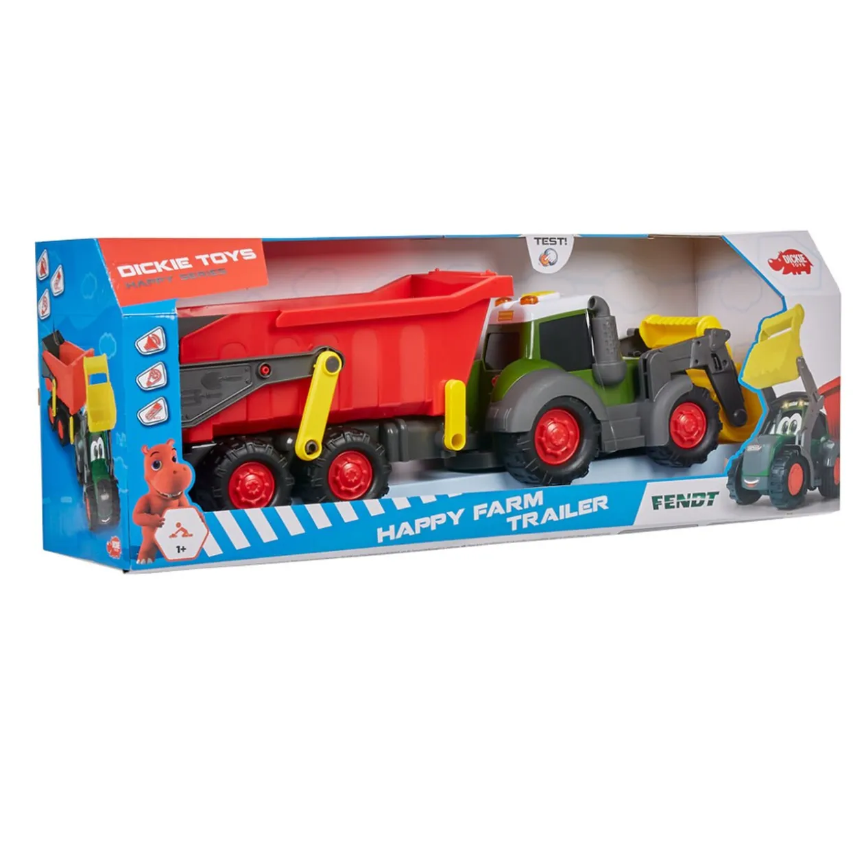 Véhicule tracteur remorque lumineux et sonore