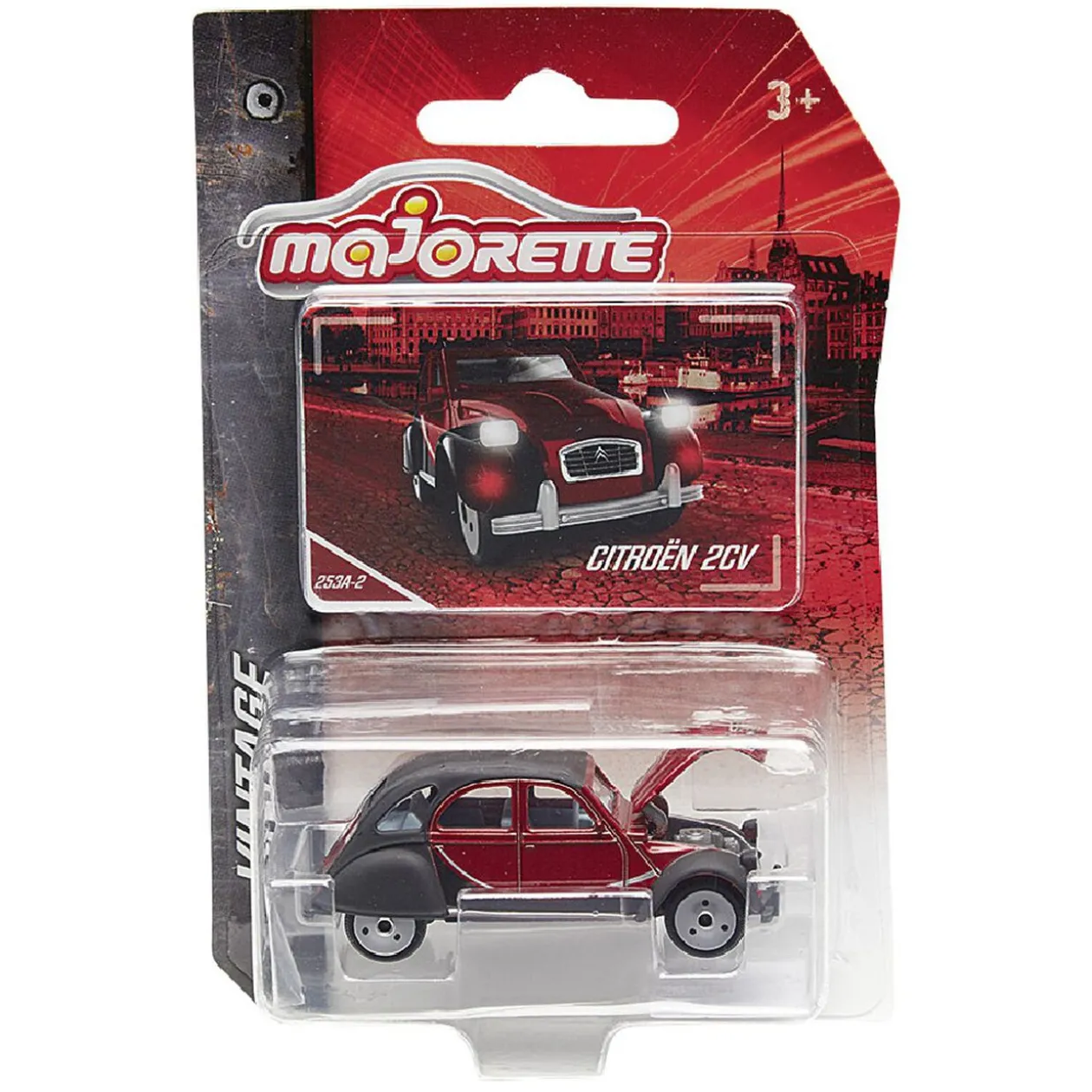 Véhicule vintage Majorette x2 métal