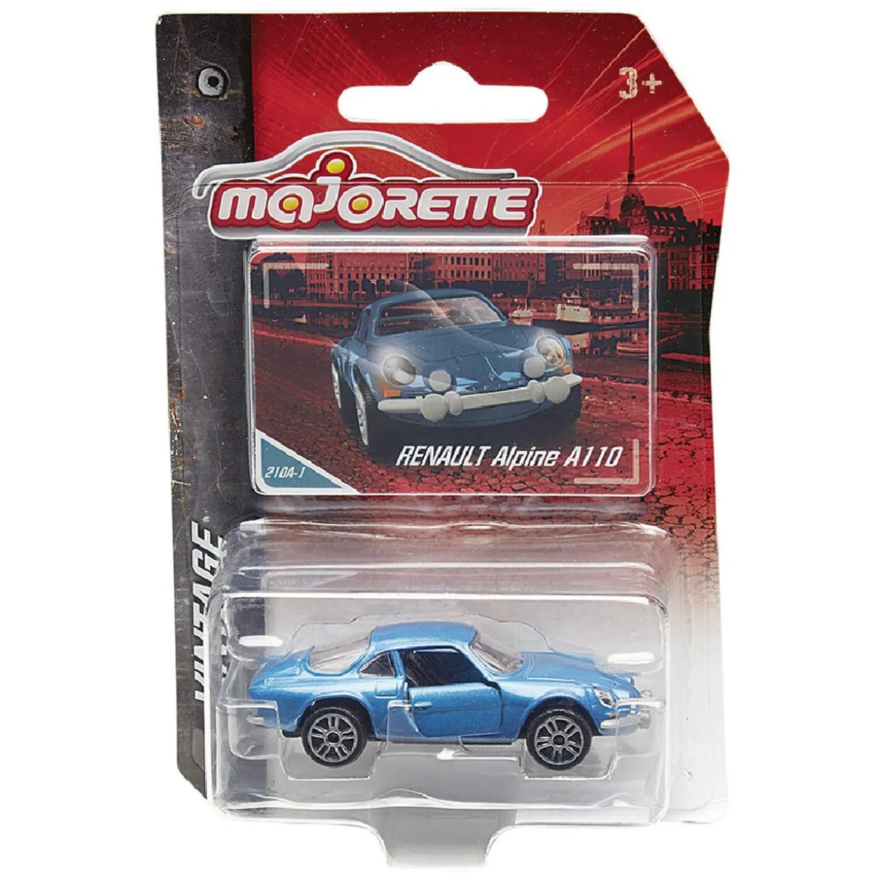 Véhicule vintage Majorette x2 métal