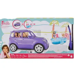 Véhicule 4x4 Barbie mauve