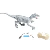 Vélociraptor radiocommandé sonore et lumineux