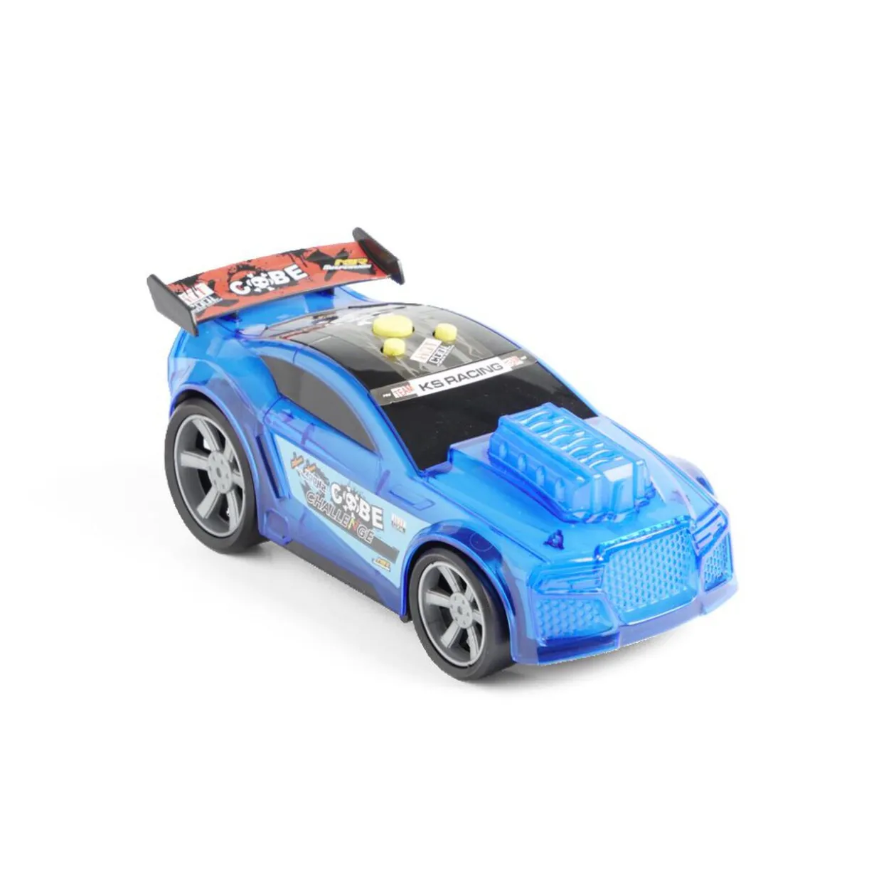 Voiture à friction en plastique - 3 coloris