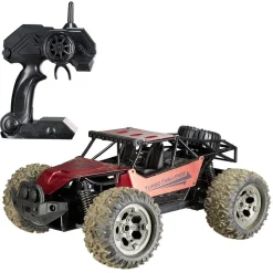Voiture Buggy radiocommandé échelle 1/12 métal rouge