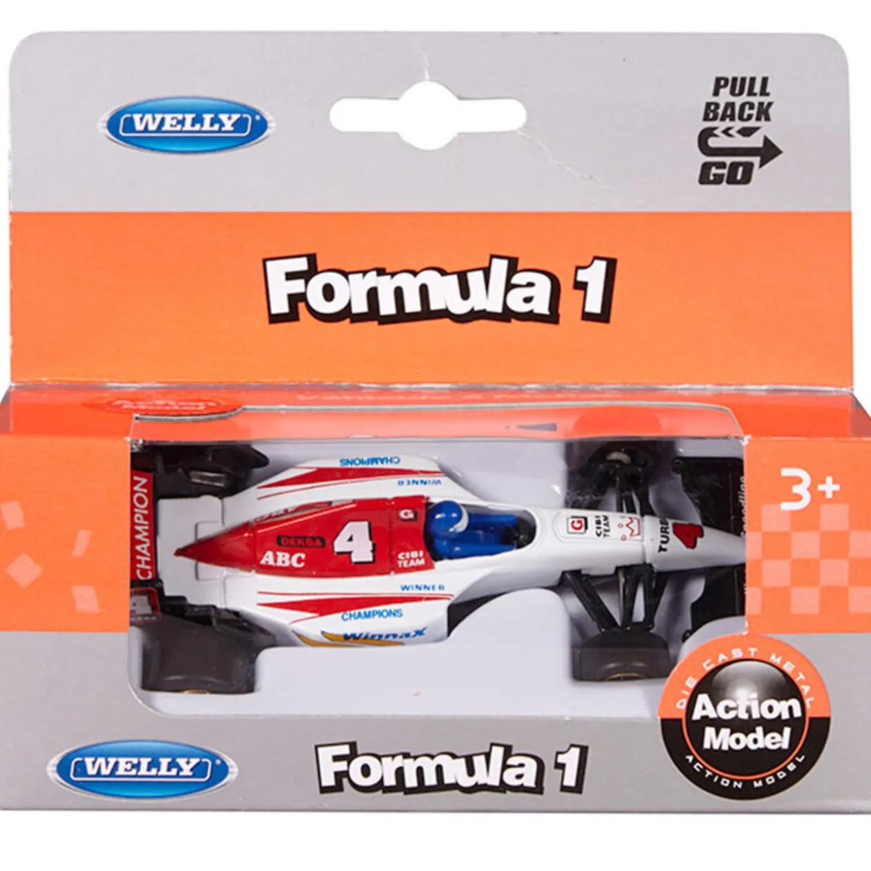 Voiture de course à friction