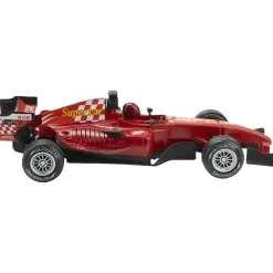 Voiture de course à friction rouge