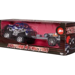 Voiture friction 4X4 et remorque