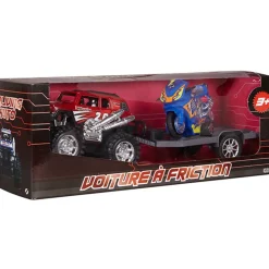 Voiture friction 4X4 et remorque