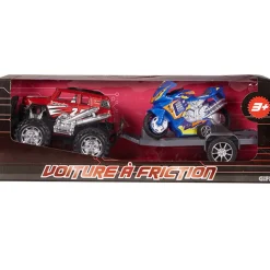Voiture friction 4X4 et remorque