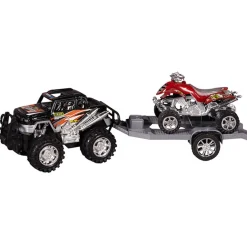 Voiture friction 4X4 et remorque