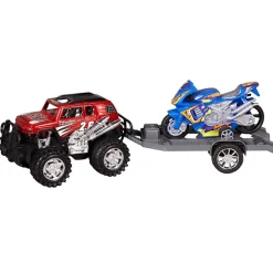 Voiture friction 4X4 et remorque