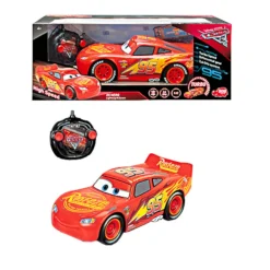 Voiture radiocommandé Cars Flash Mac Queen rouge et jaune