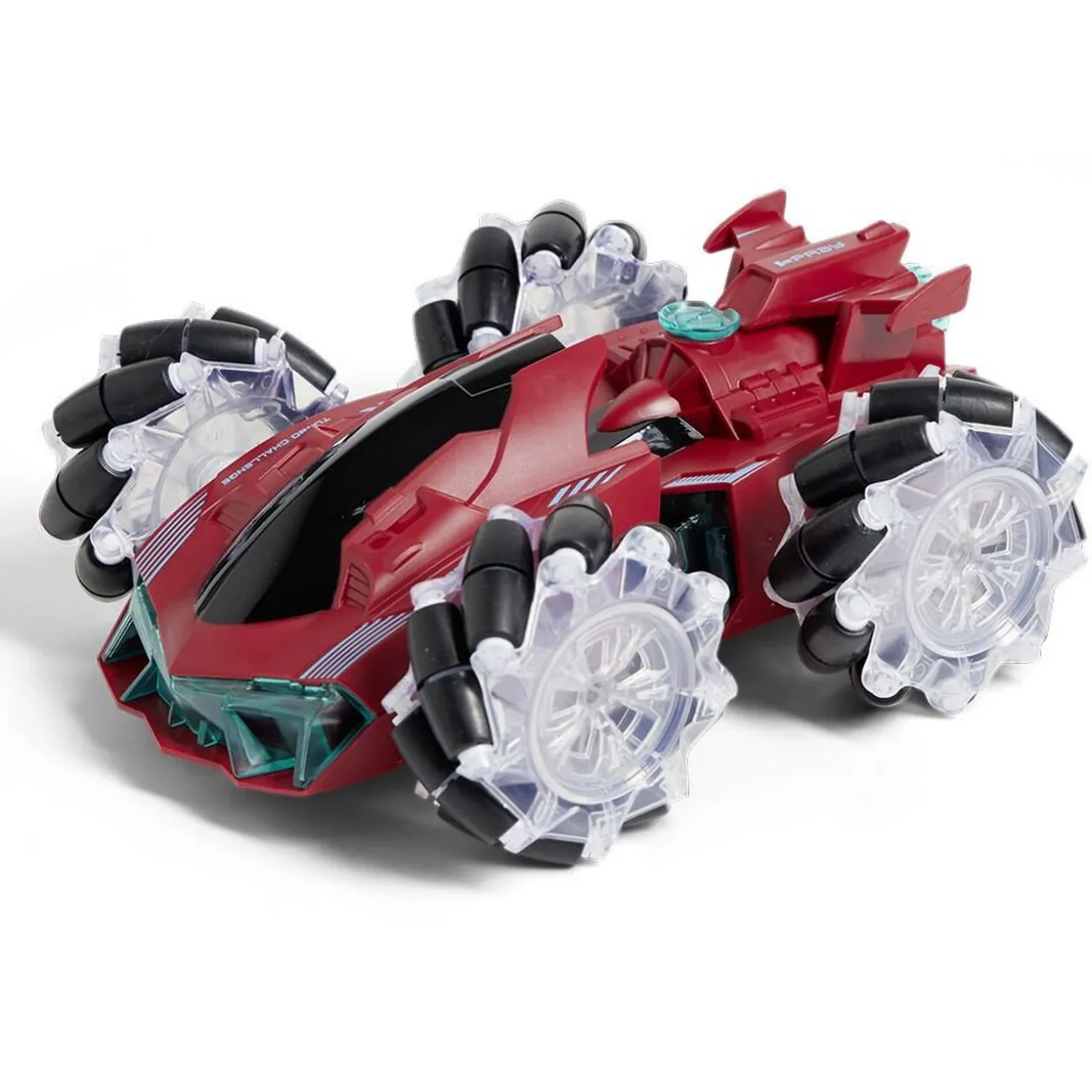 Voiture radiocommandée 2 en 1 effets sonores et visuels