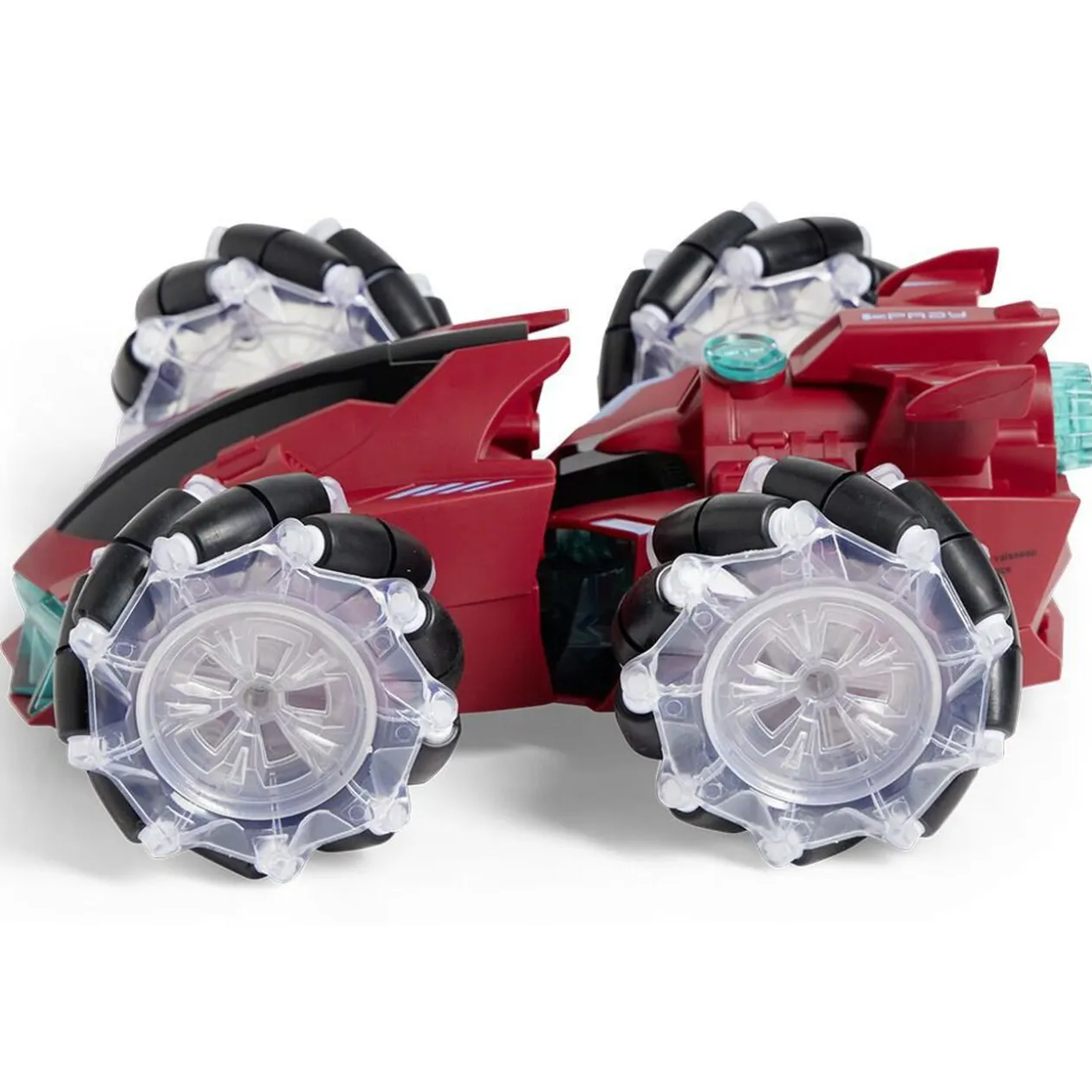 Voiture radiocommandée 2 en 1 effets sonores et visuels