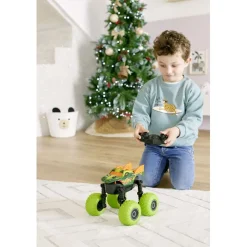 Voiture radiocommandée dinosaure métamorphe