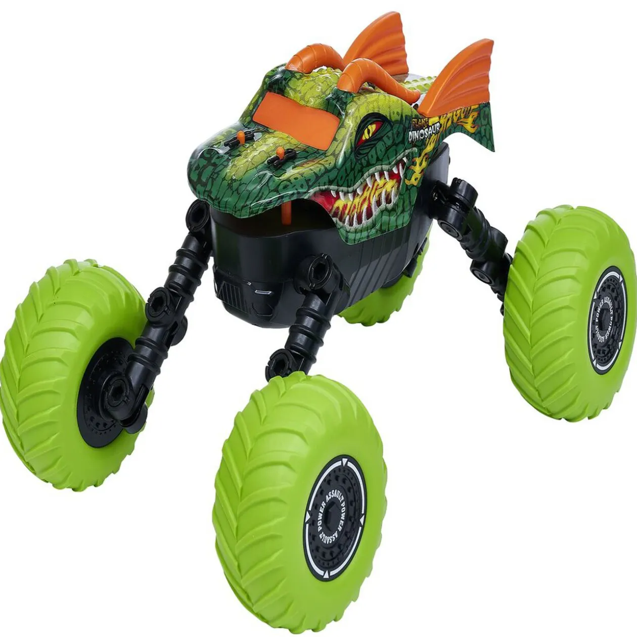 Voiture radiocommandée dinosaure métamorphe