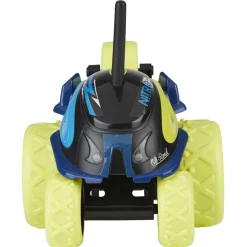 Voiture radiocommandée Drago 360° lumineuse vert bleu